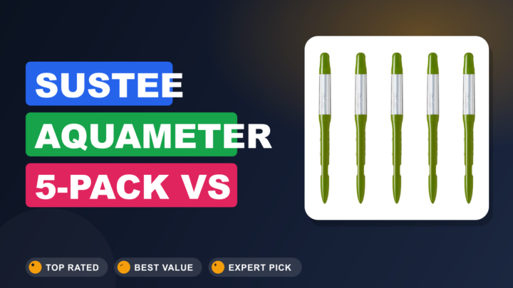 SUStee Aquameter 5-Pack vs 4 in 1 Soil pH Tester